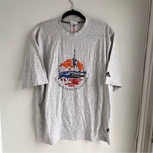 Vintage Adidas Olympiapark Munchen T-shirt Size Large Olympics‎ Germany